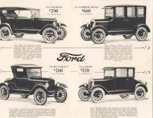 1924 Ford Model T brochure (National Automotive History Collection)