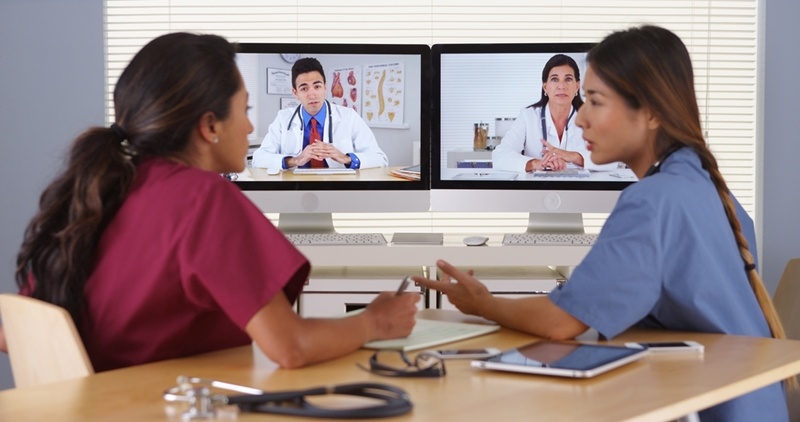 Technology is bringing health professionals together despite geographical barriers. 